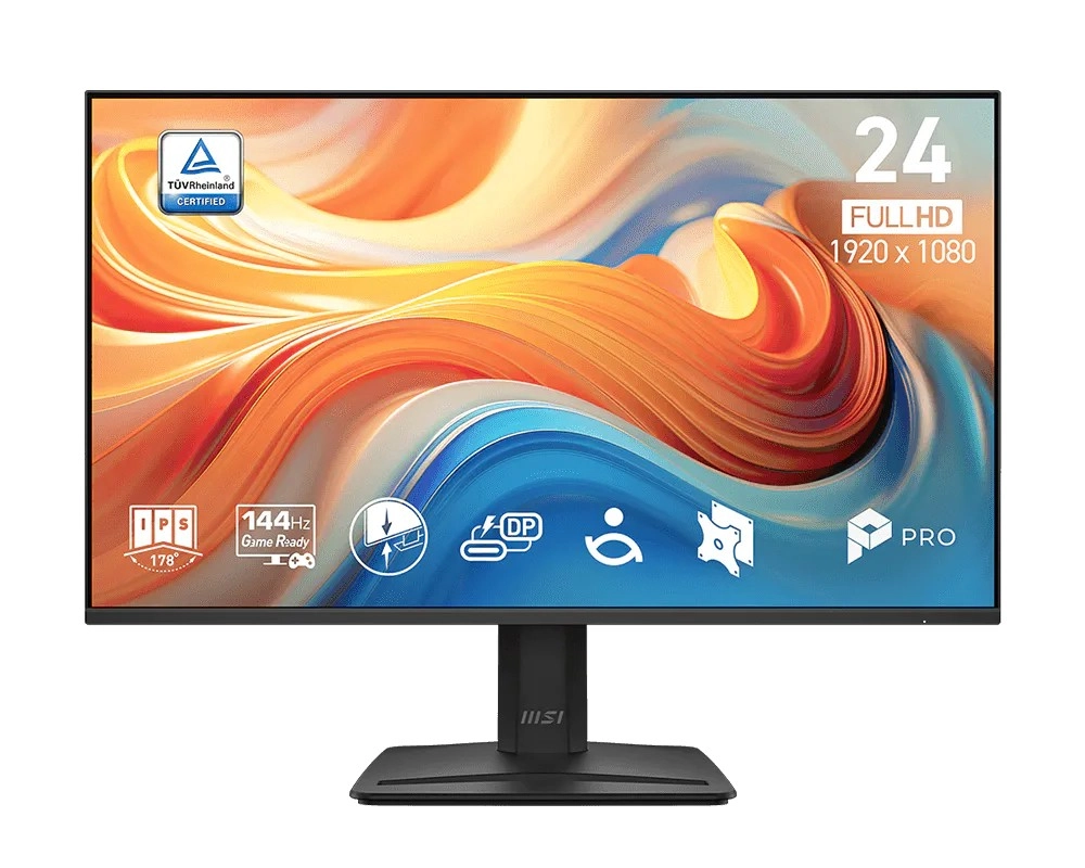 Levně MSI pro herní monitor 23,8" Full HD 144 Hz, černý
