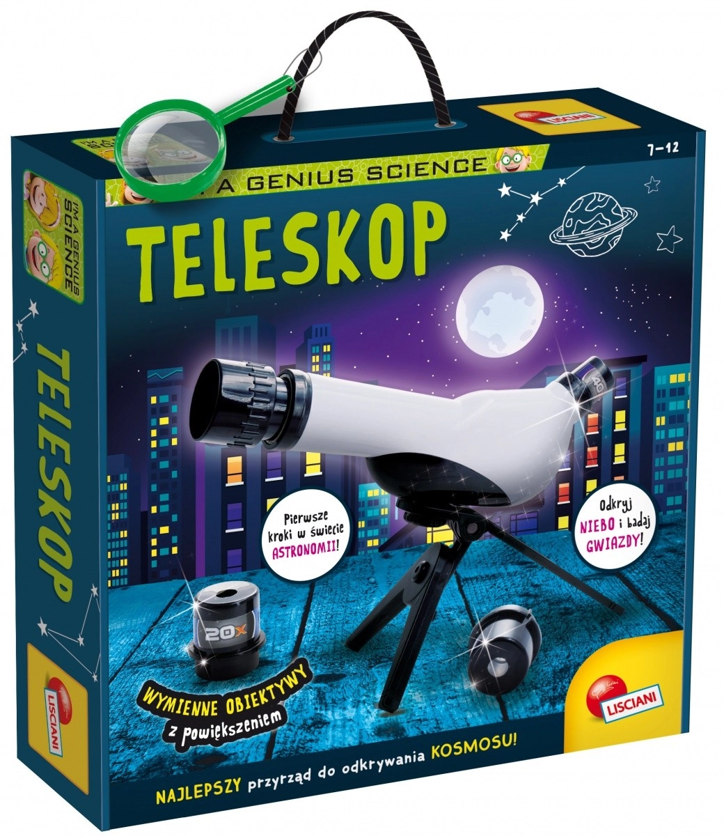 Levně Teleskop I’M A GENIUS pro mladé astronomy
