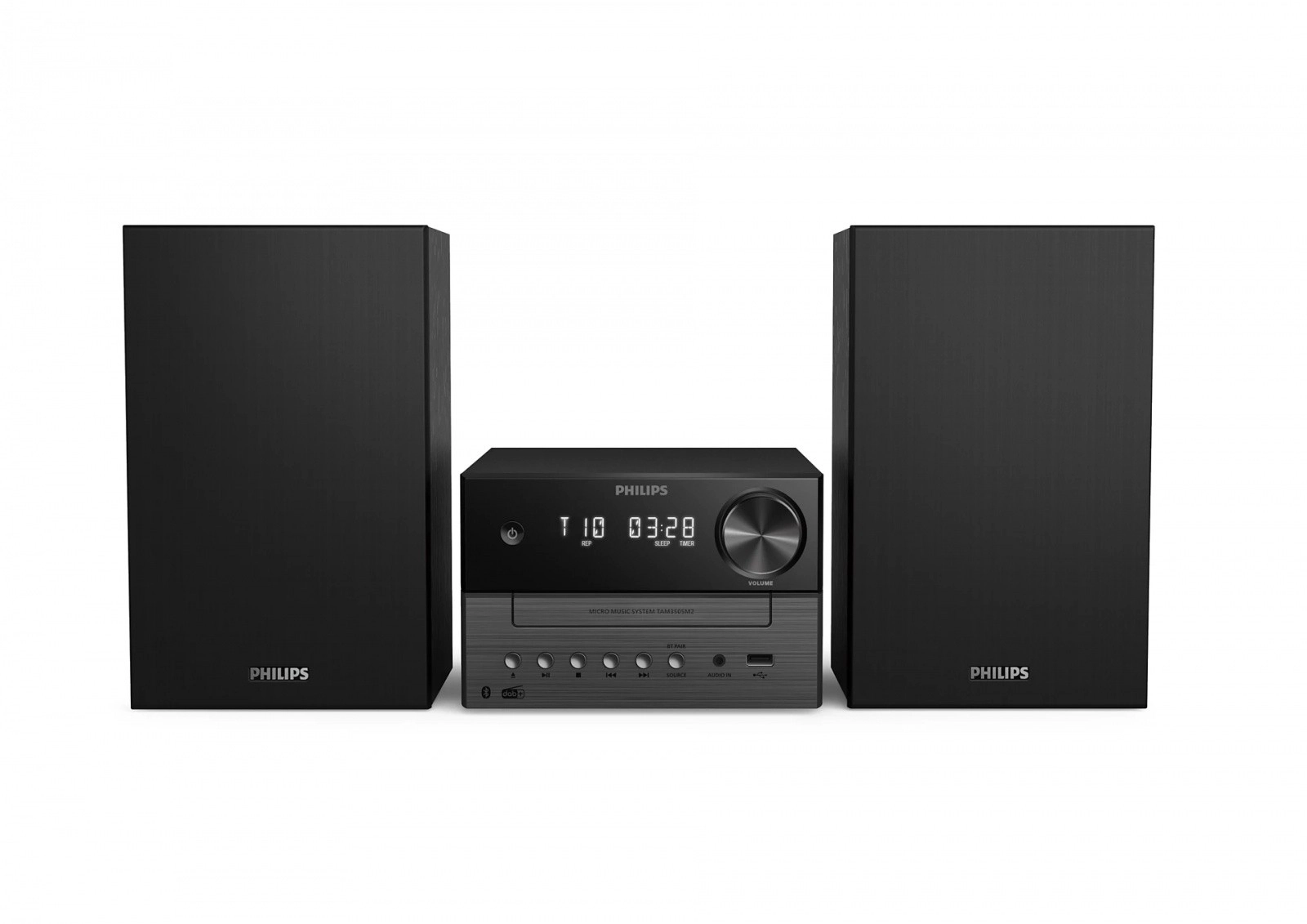 Levně philips mikrosystém tam3505m2 kompaktní stereo s dab+, cd, bluetooth 5.4 a usb