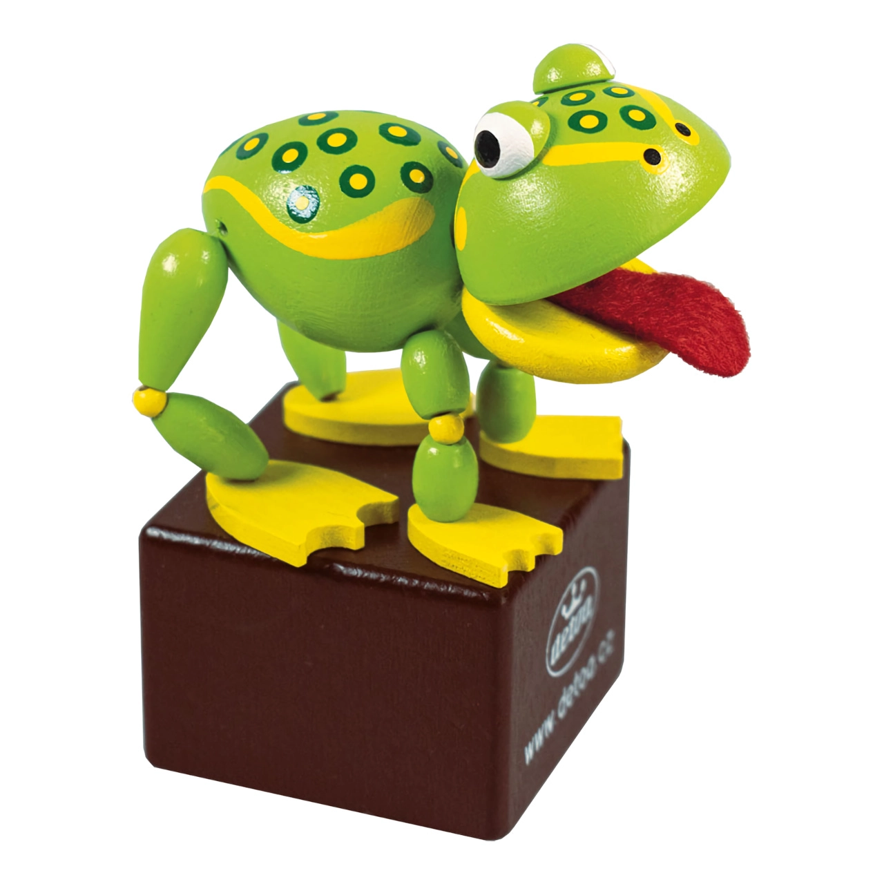 Levně Detoa mačkací figurka Žába