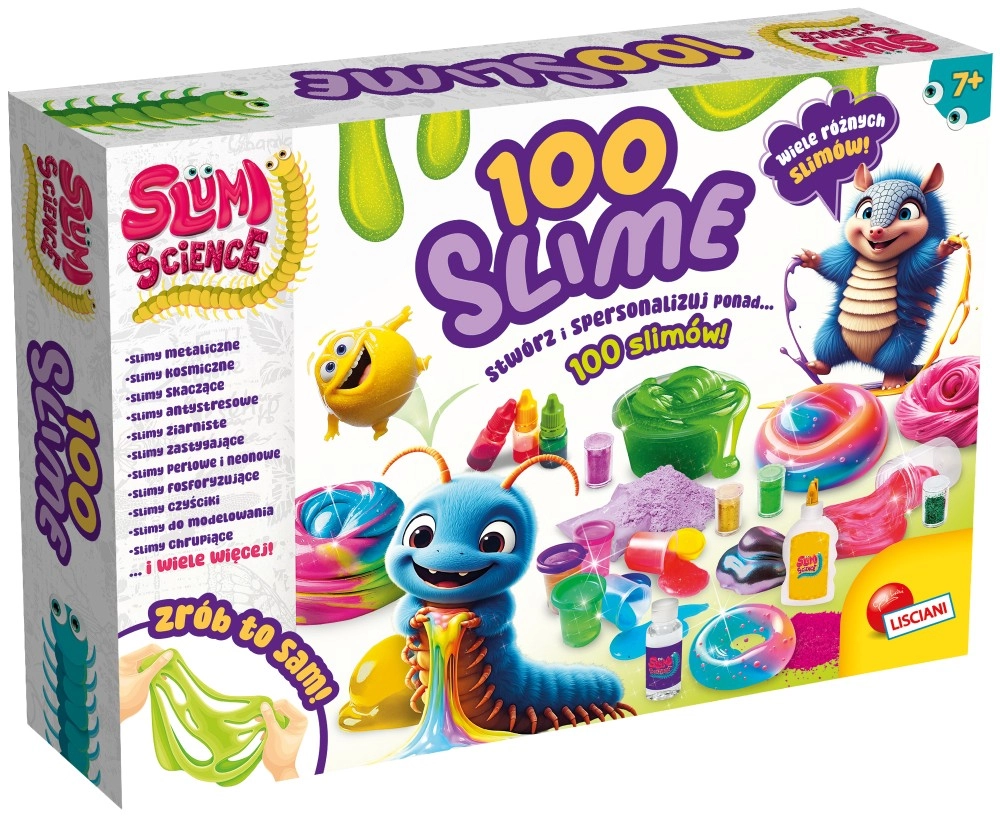 Levně Slumi Science sada na výrobu 100 slimů