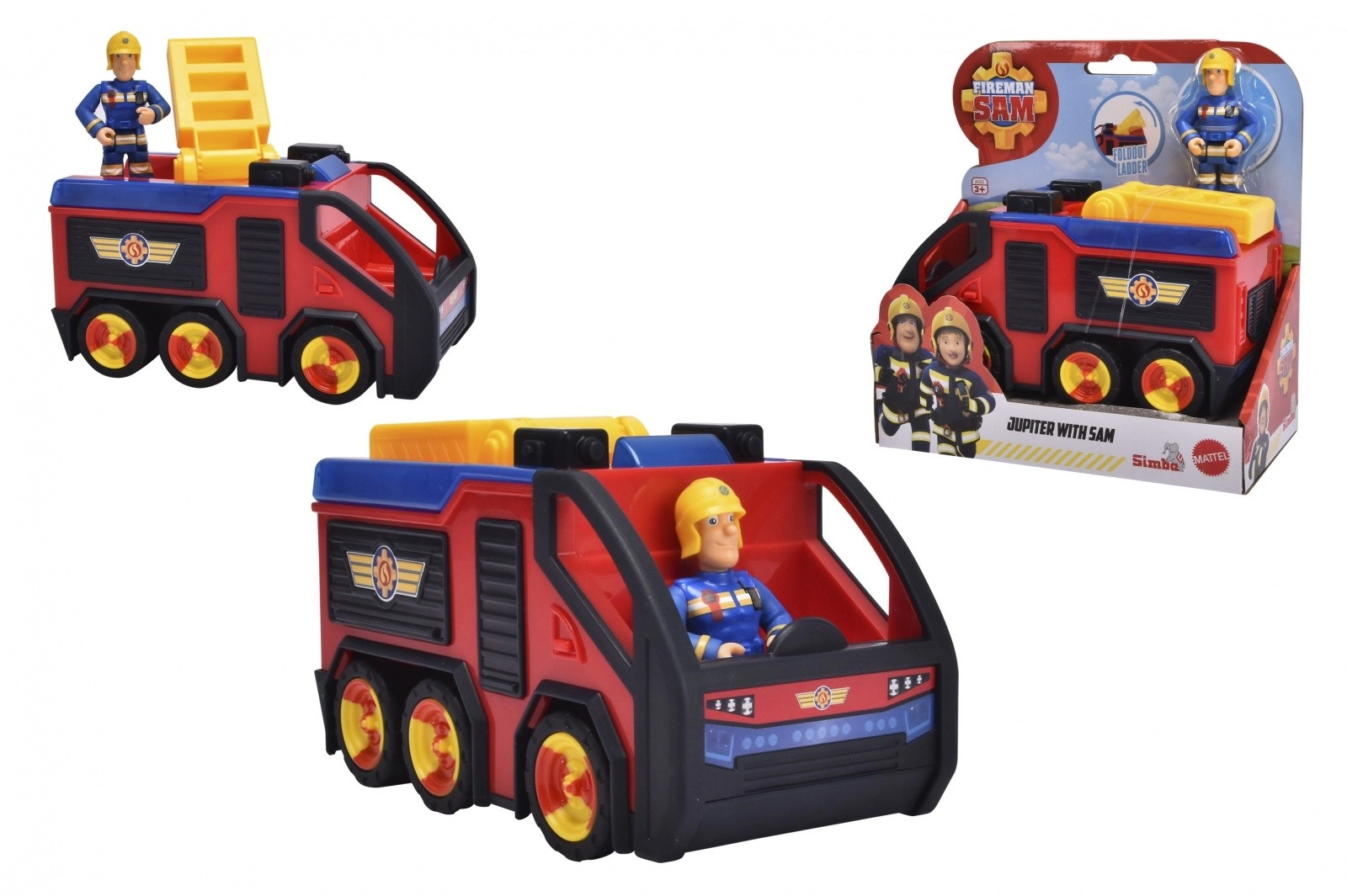 Levně Hasič Sam Junior Jupiter mini – nová verze