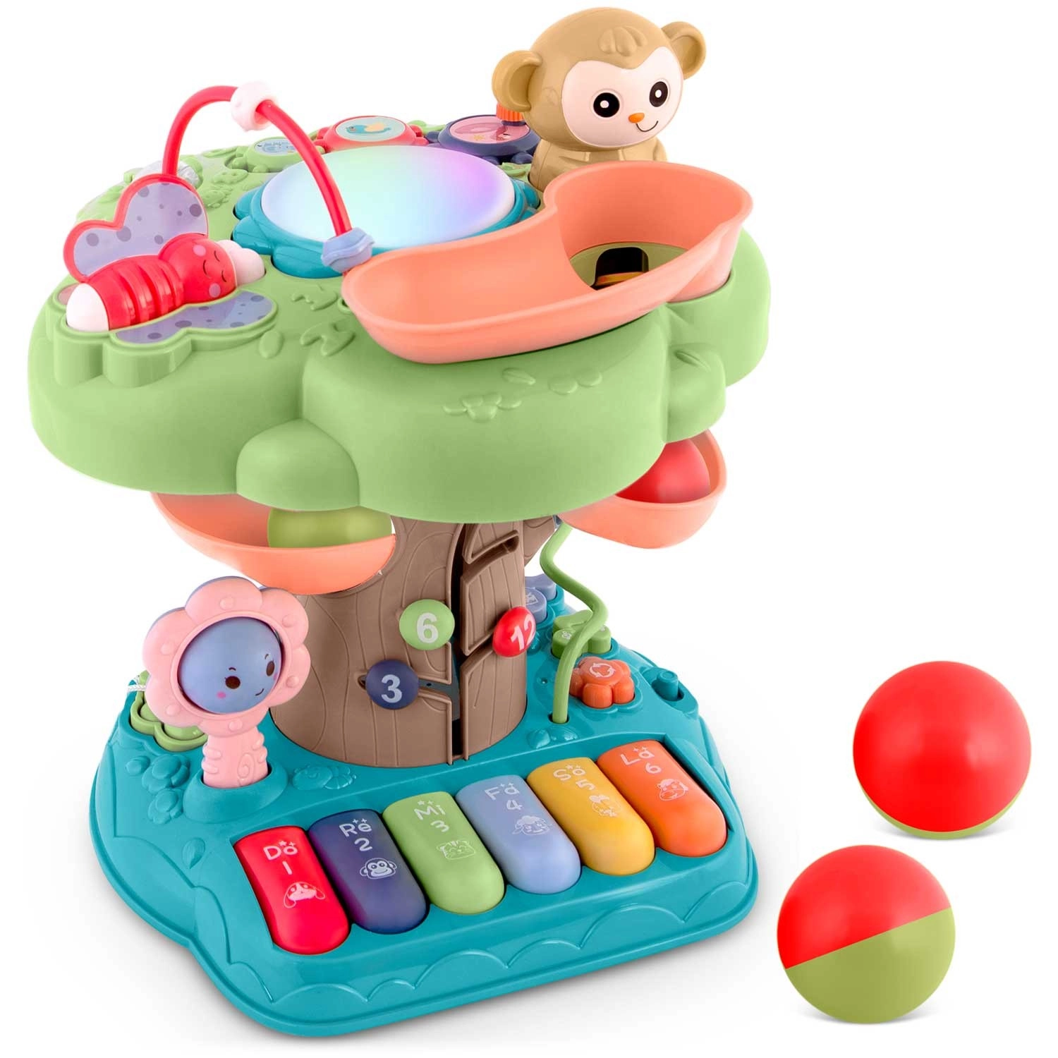 Levně Ricokids Vzdělávací stromeček hraček s melodií Ricokids 781600