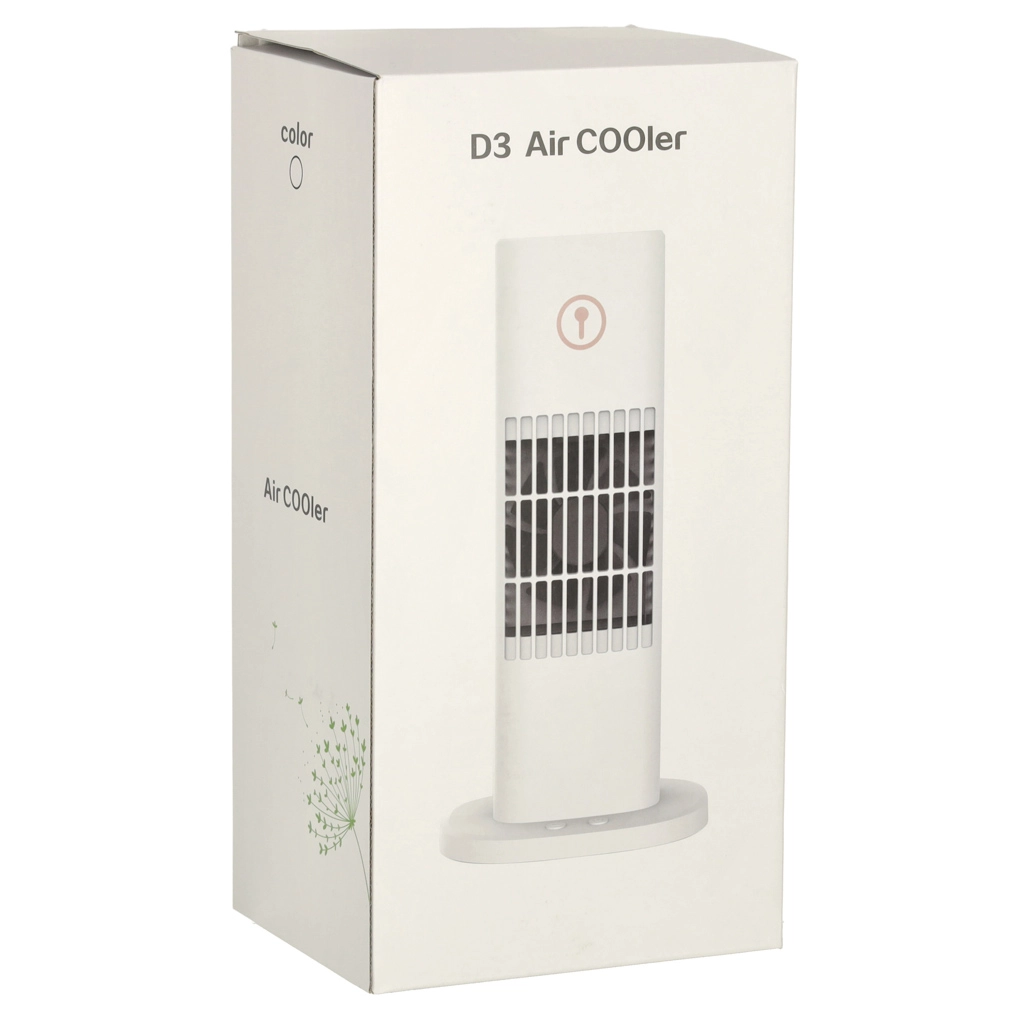 Levně Přenosný mini klimatizér na vodu s USB, stolní zvlhčovač a věžový ventilátor
