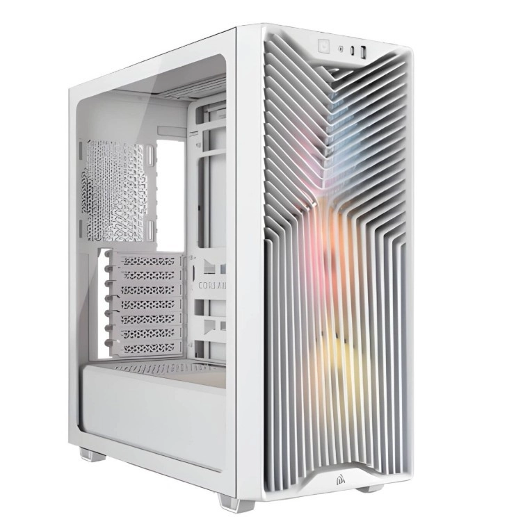 Levně Corsair 3200D RS ARGB mid-tower skříň bílá