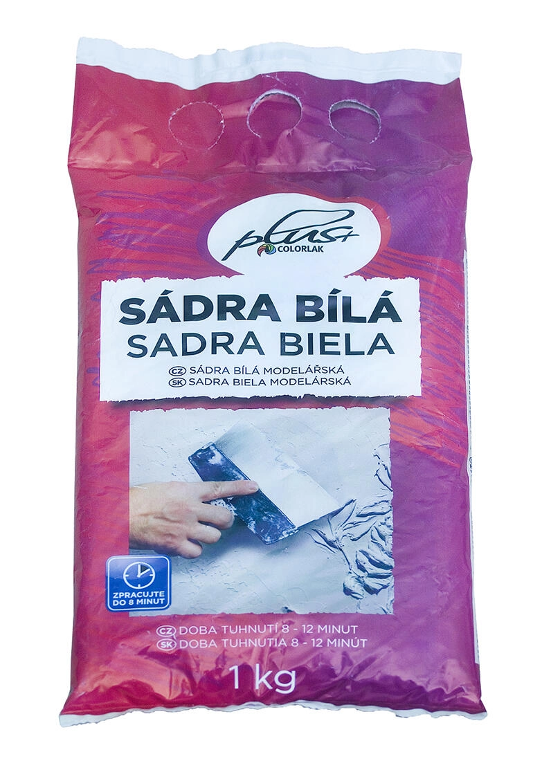 Levně Sádra bílá HET 1kg