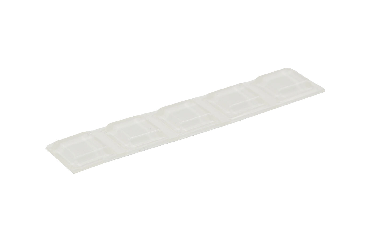 Levně doraz samolep.čtverc.š.12,7mm v.3mm transparentní BS-32 (5ks)