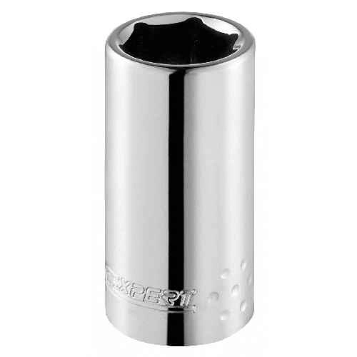 Levně Tona Expert E117268 - Hlavice nástrčná - ořech 1/2", 15mm, 6-hranná prodloužená, DIN 3124