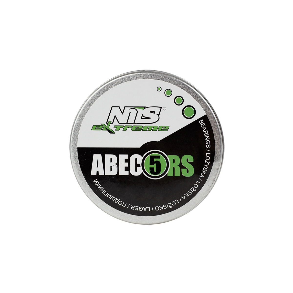 Levně Ložiska ABEC 5 RS Carbon NILS Extreme (8 ks)