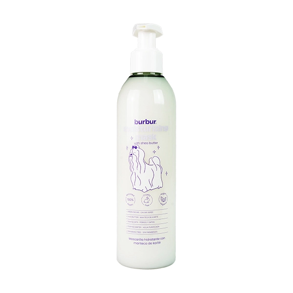 Levně Burbur hydratační maska s bambuckým máslem pro psy 250 ml
