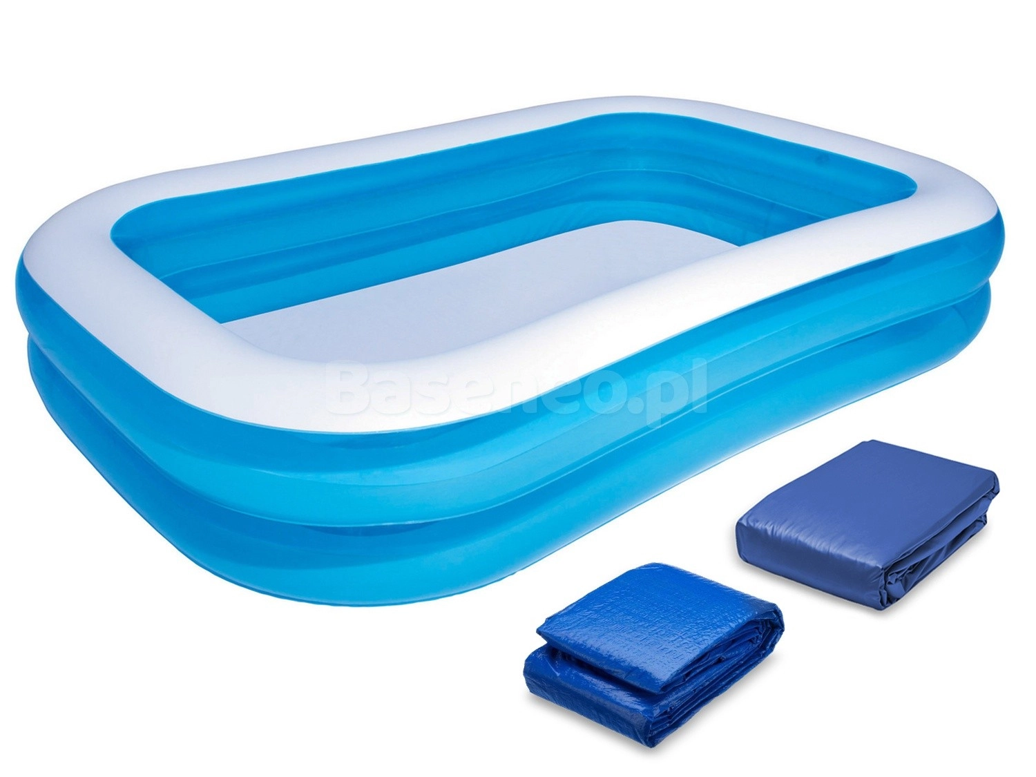 Levně Bestway 54006 Family Pool 262 x 175 x 51 cm