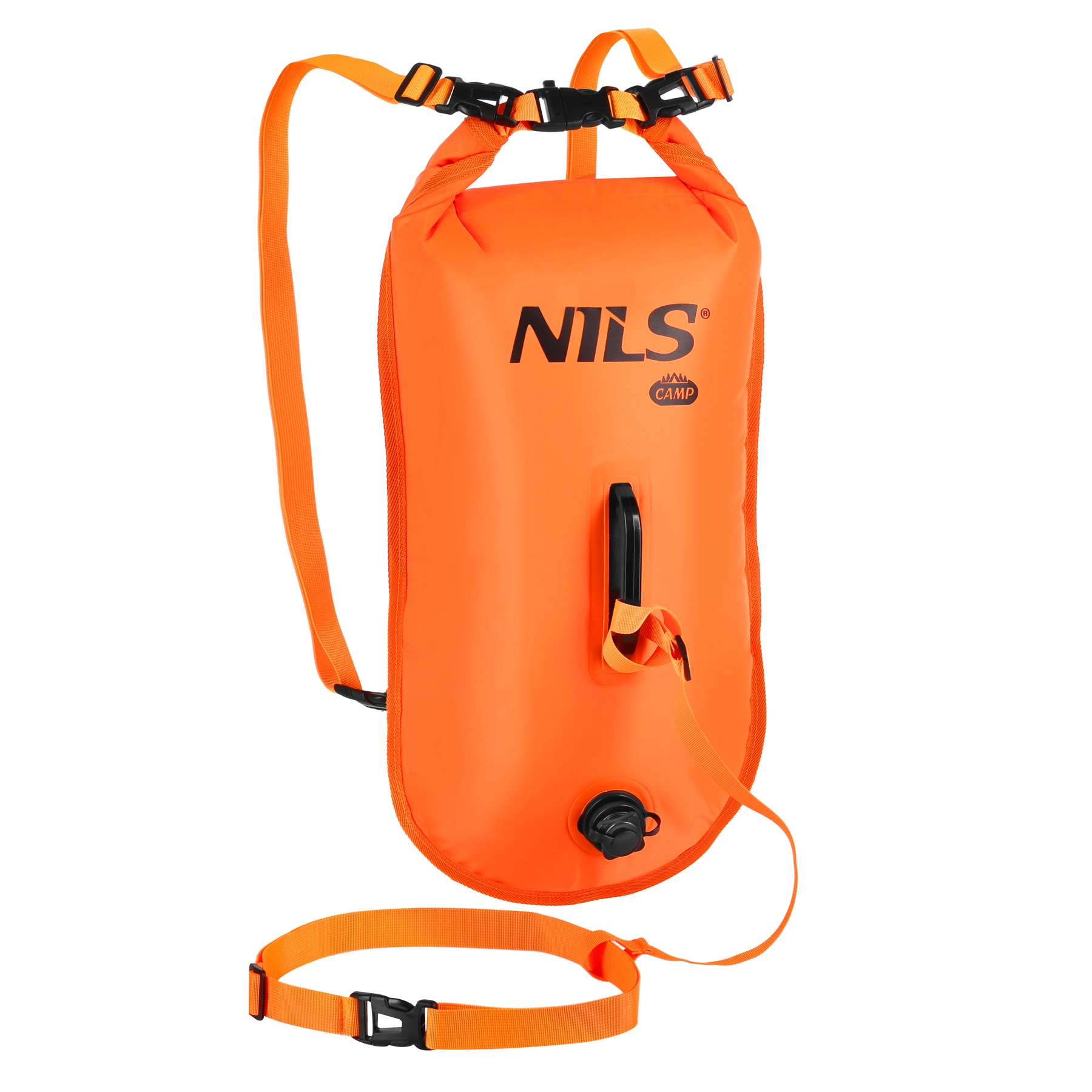 Levně Plavecká bójka Nils Camp 3v1 oranžová