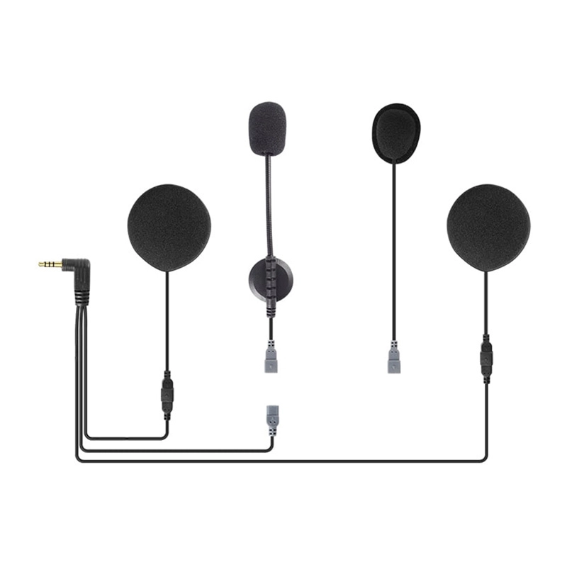 Levně EJEAS HIFI-M2 náhlavní souprava do motocyklové helmy pro interkom Q7 (3,5mm jack)
