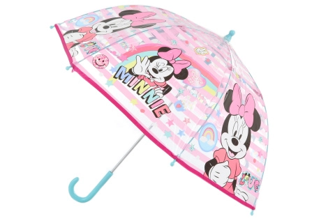 Levně Deštník Minnie průhledný