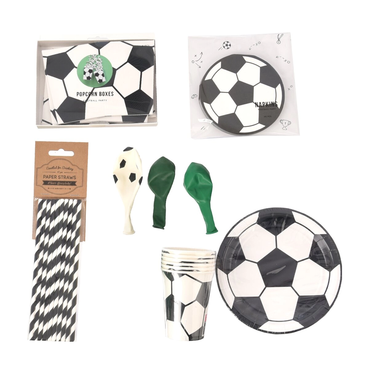 Levně Párty set fotbal 60 ks