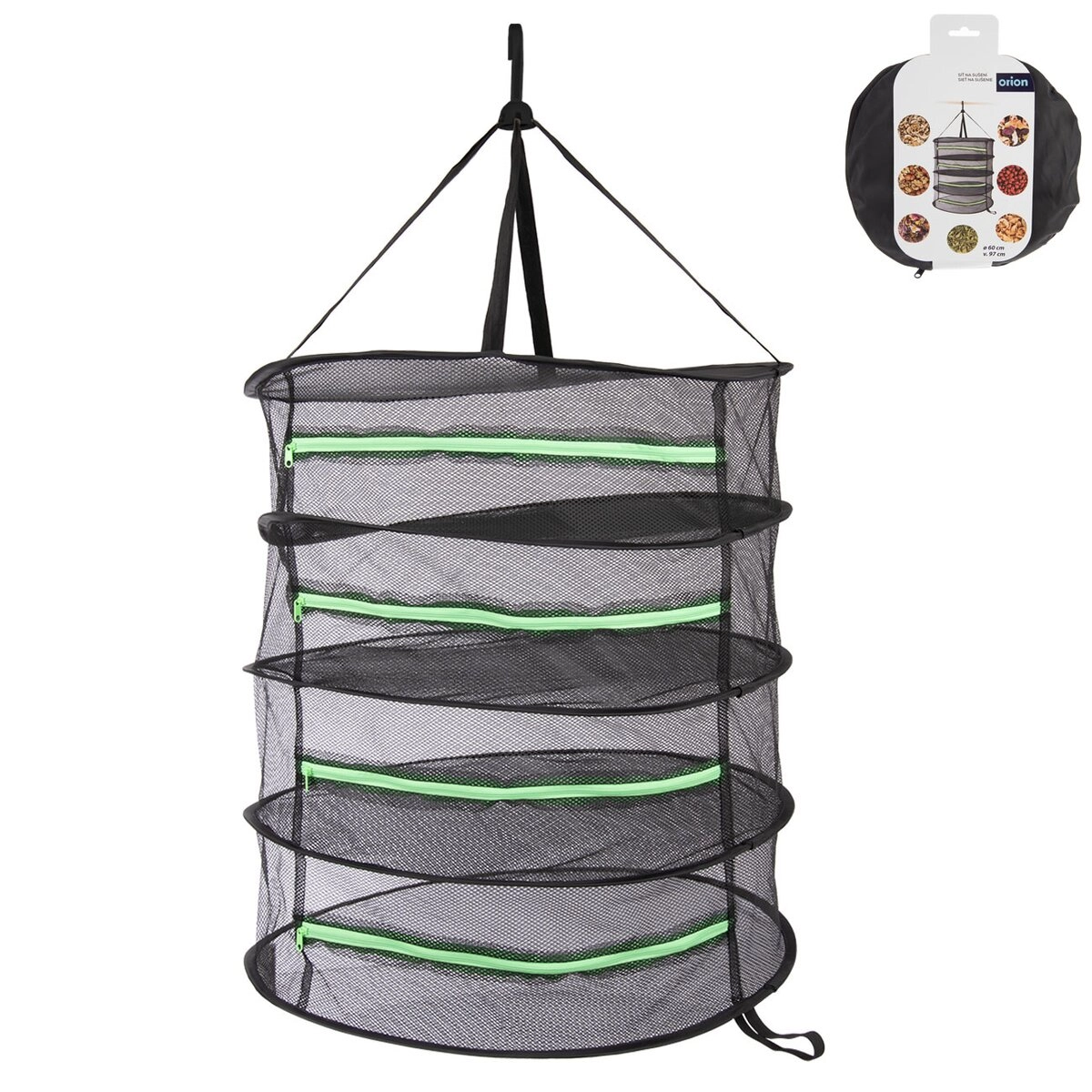 Levně ORION Síť na sušení pr. 60cm 4 patra