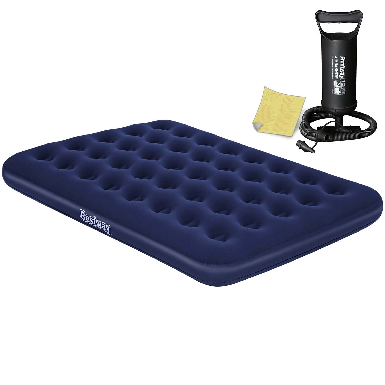 Bestway 67002 Nafukovací matrace 191 x 132 x 22 cm s pumpou