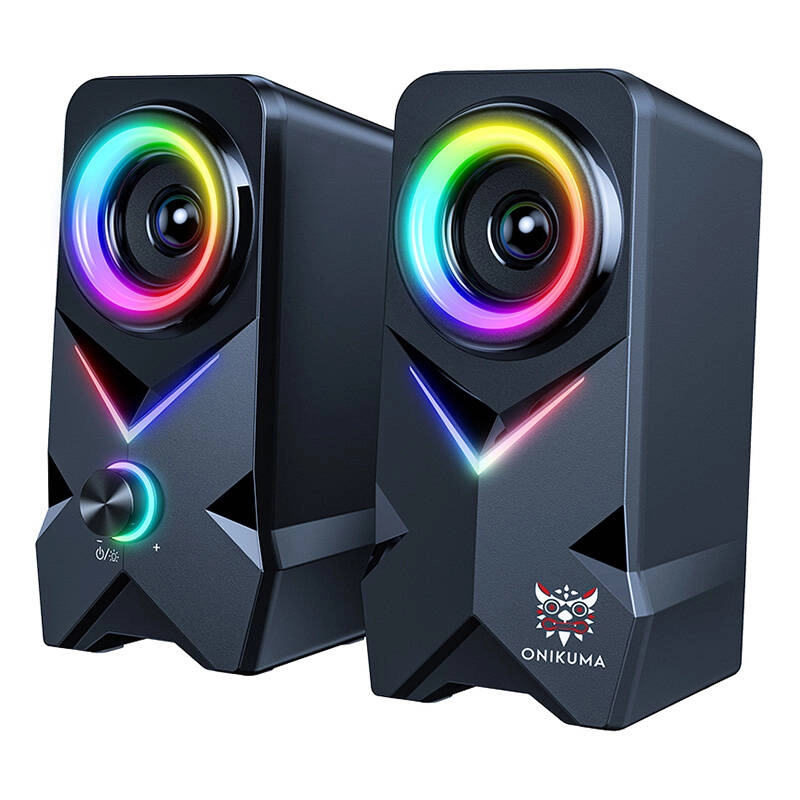 Levně Herní reproduktory Onikuma s RGB podsvícením