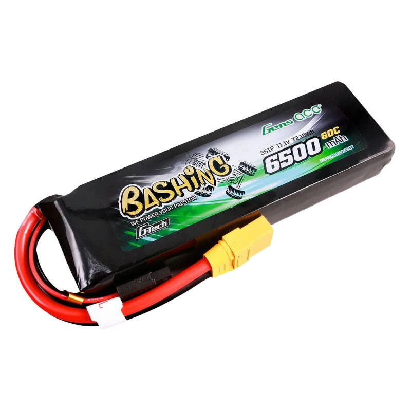 Levně GensAce Bashing Serie G-Tech LiPo 3S 6500mAh 11,1V 3S1P 60C XT90 Plug