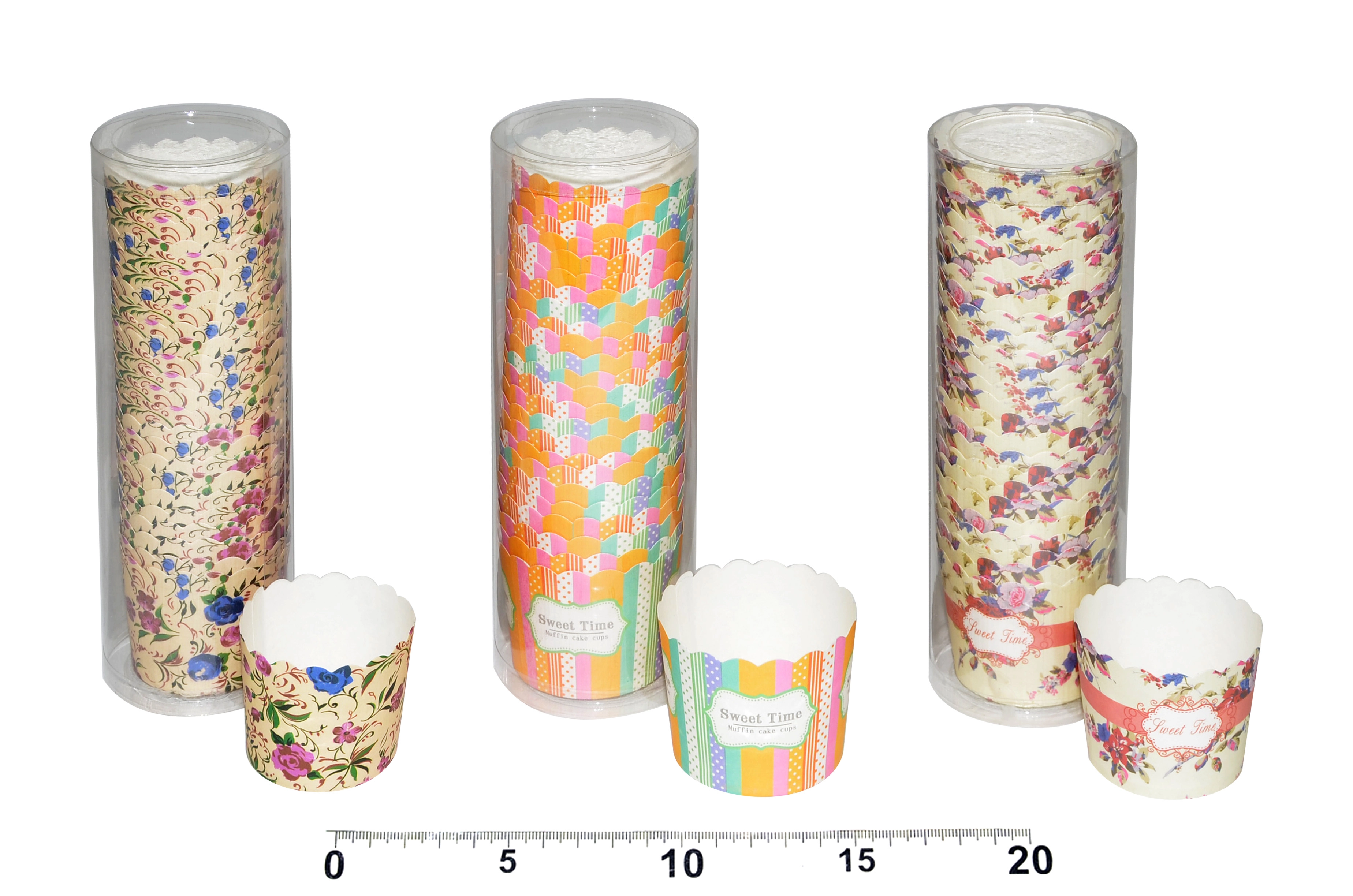 Levně UNIPAP Košíček cukrářský 870900 4,5x5cm 25ks potisk tuba 273270
