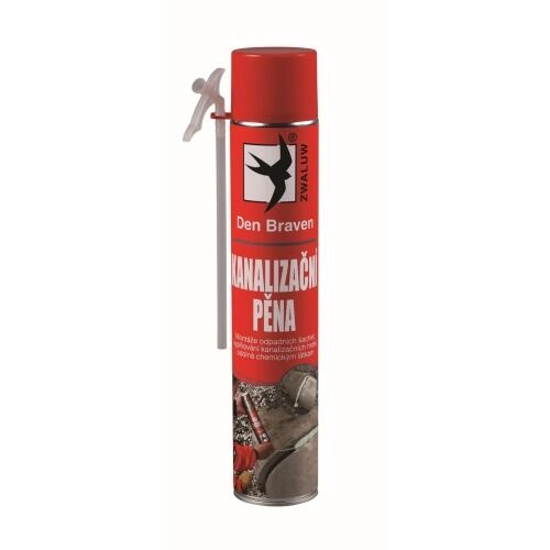 Levně Den Braven pěna kanalizační trubičková zelená 750ml