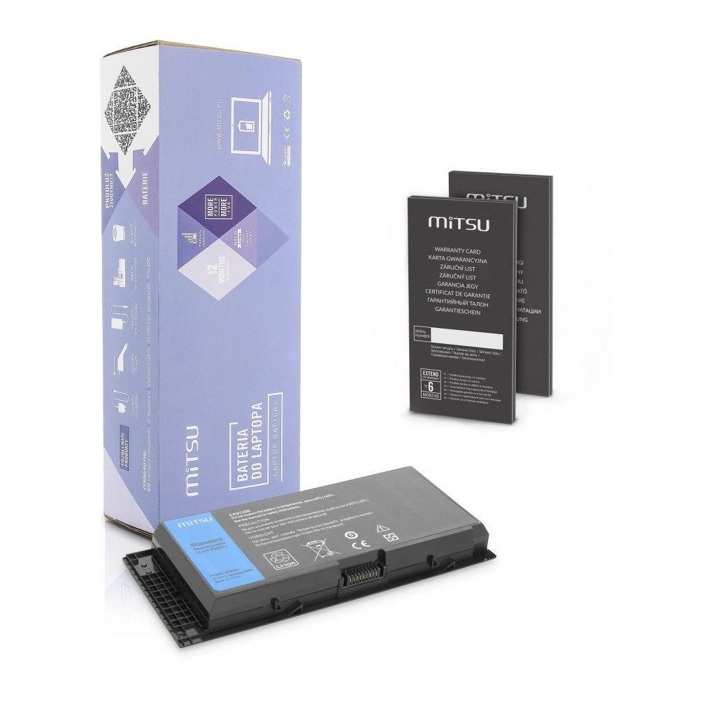 Levně Mitsu baterie pro Dell Precision M6600 a M6800 (4400 mAh, 49 Wh)