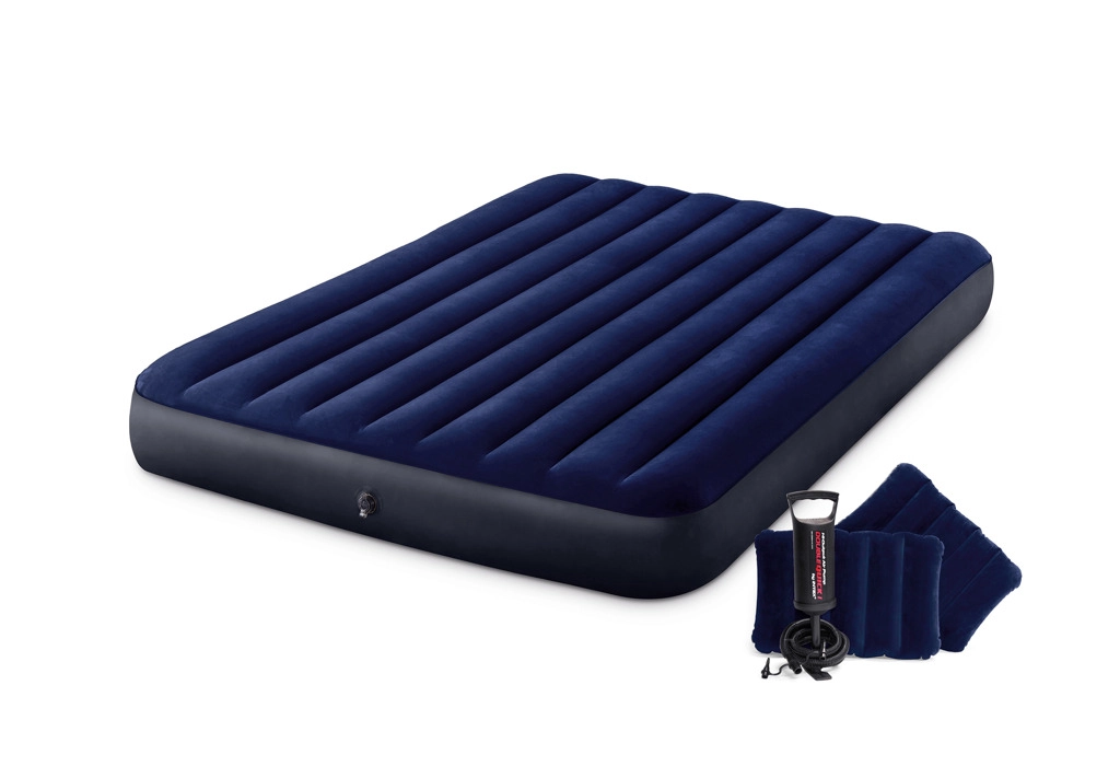Levně INTEX QUEEN DURA-BEAM SERIES CLASSIC postel, souprava 64765