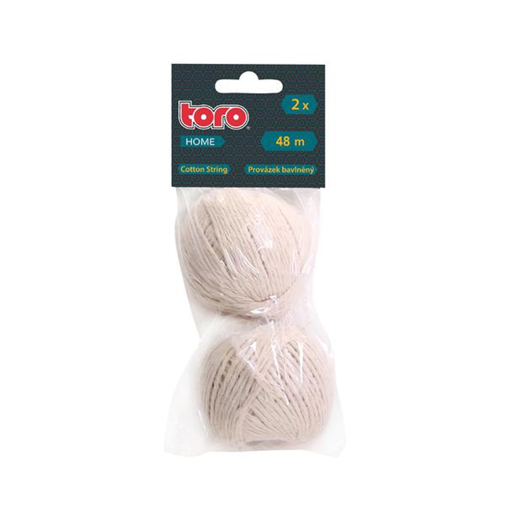TORO PROVÁZEK BAVLNĚNÝ BÍLÝ 48M, 2KS