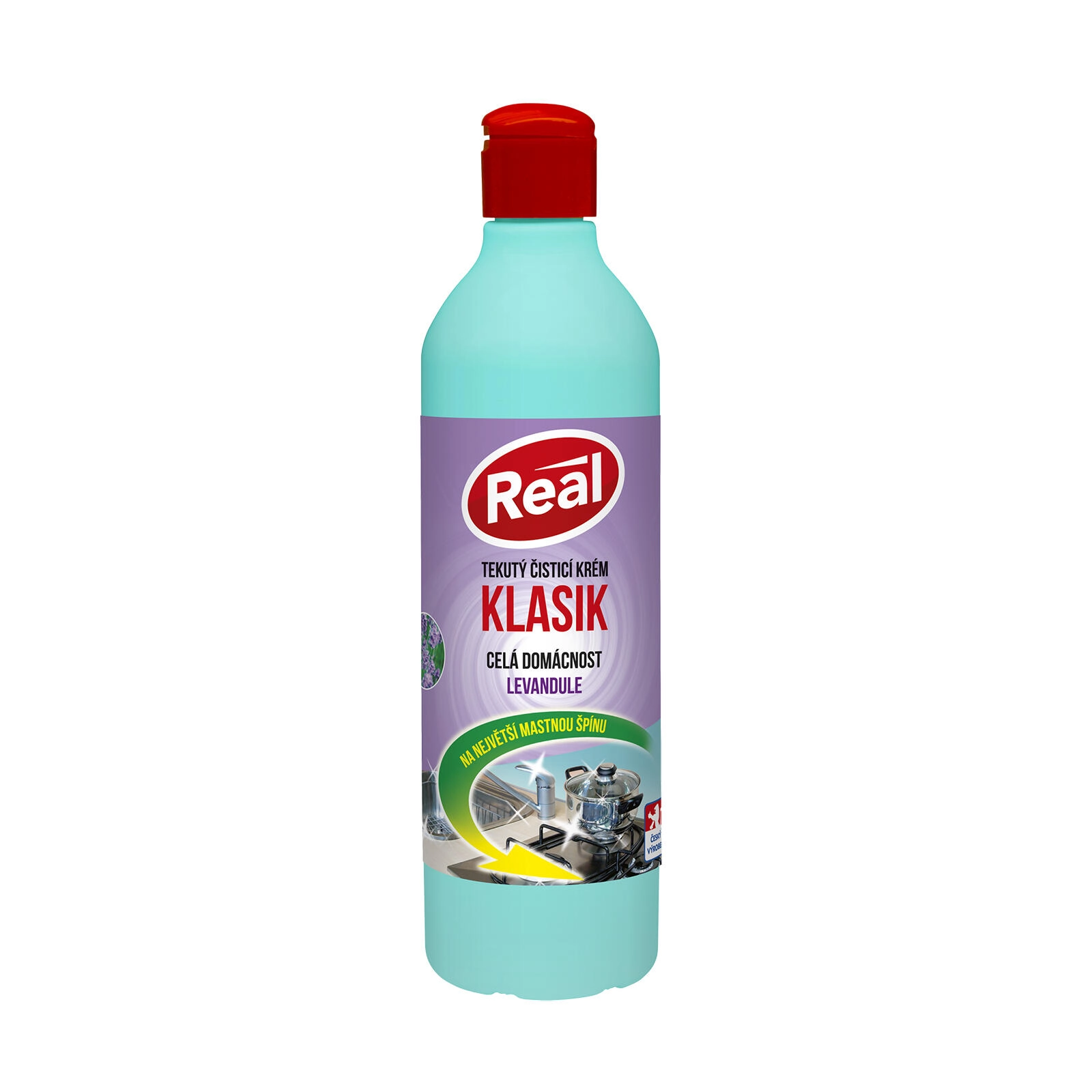 Levně Real čisticí krém Levandule 600 g