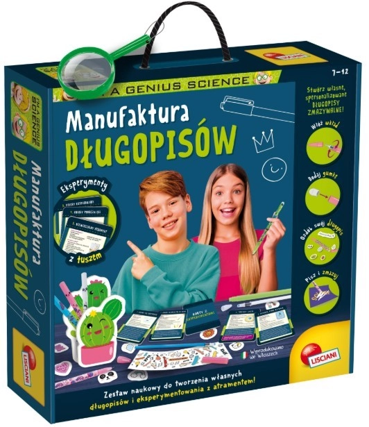 Levně I’m a Genius – manufaktura vymazatelných barevných per