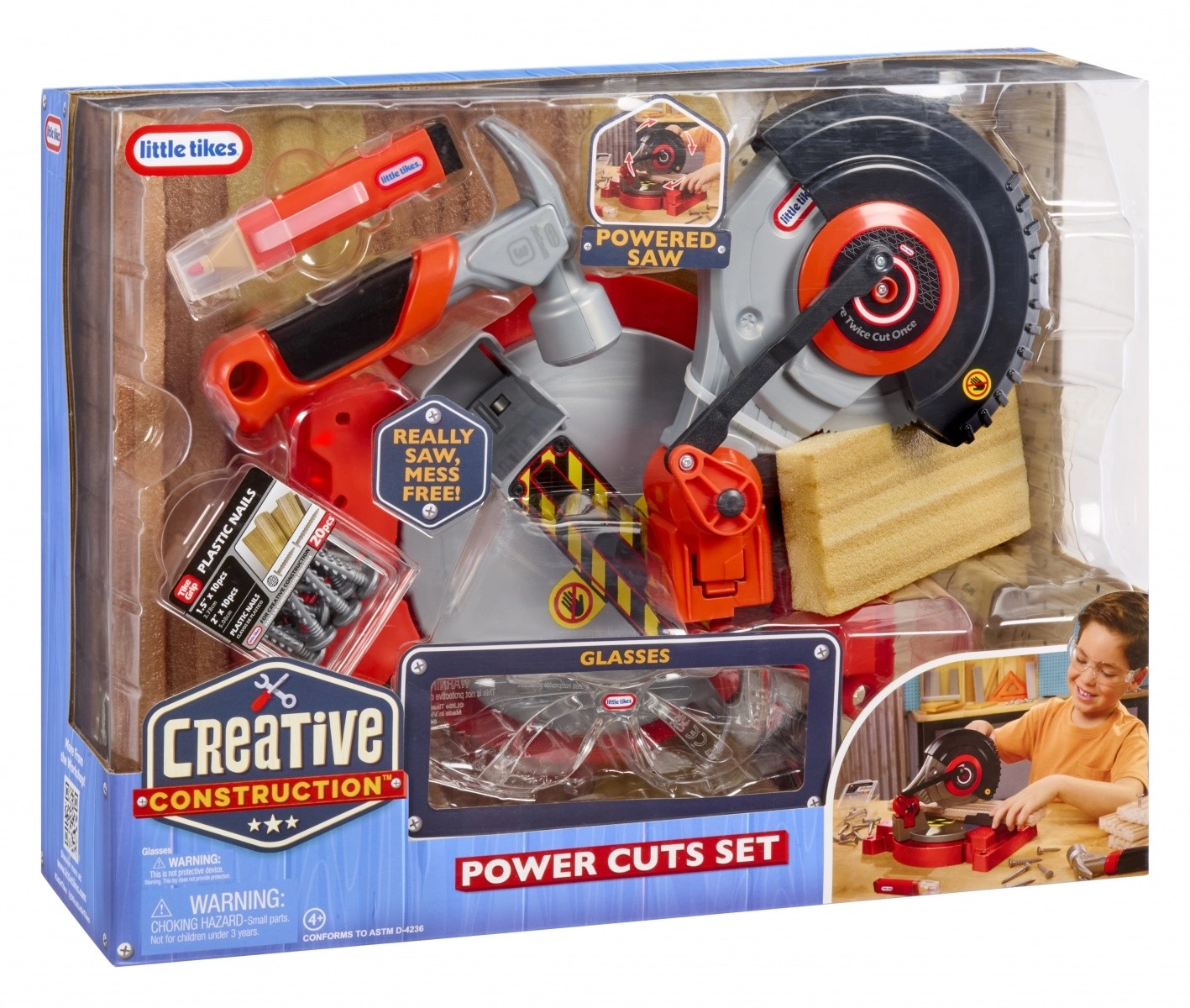 Levně Little Tikes Creative Construction Kotoučová pila