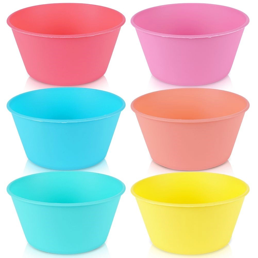 Levně Plastové misky 12,5 cm, 400 ml – sada 6 ks