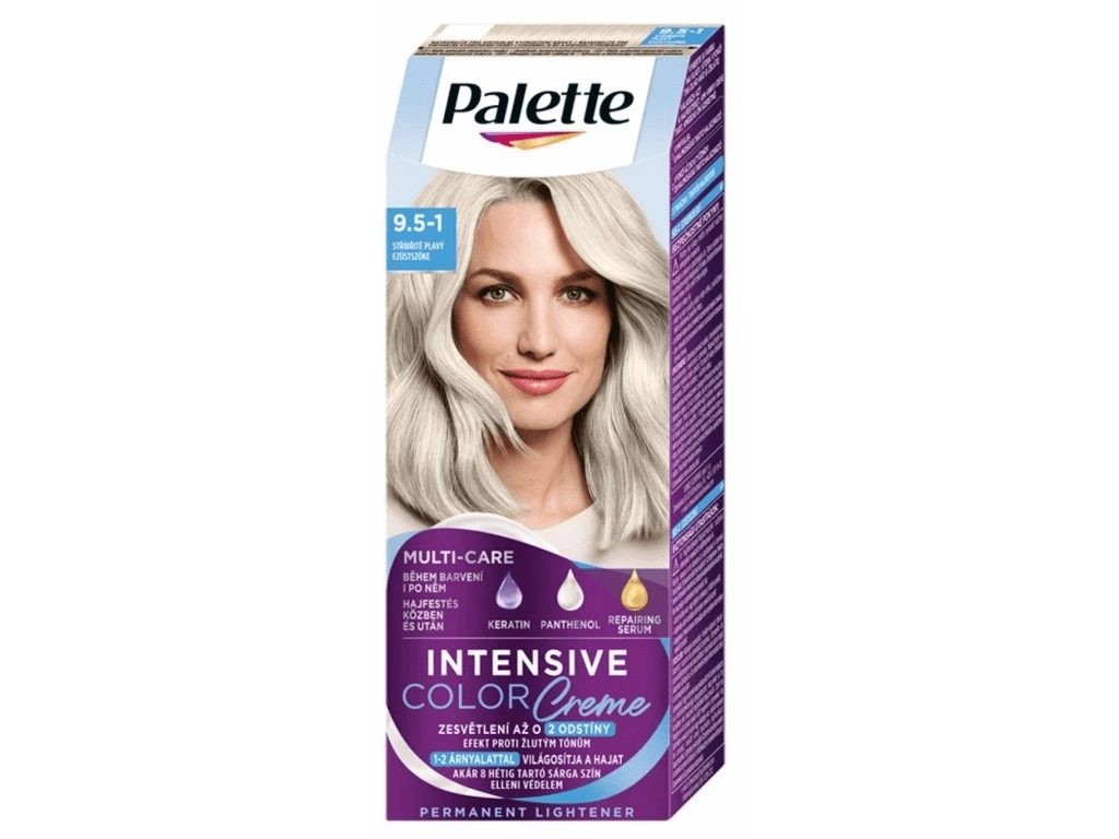 Levně Pallete Intensive Color Creme C9 stříbřitě Plavá