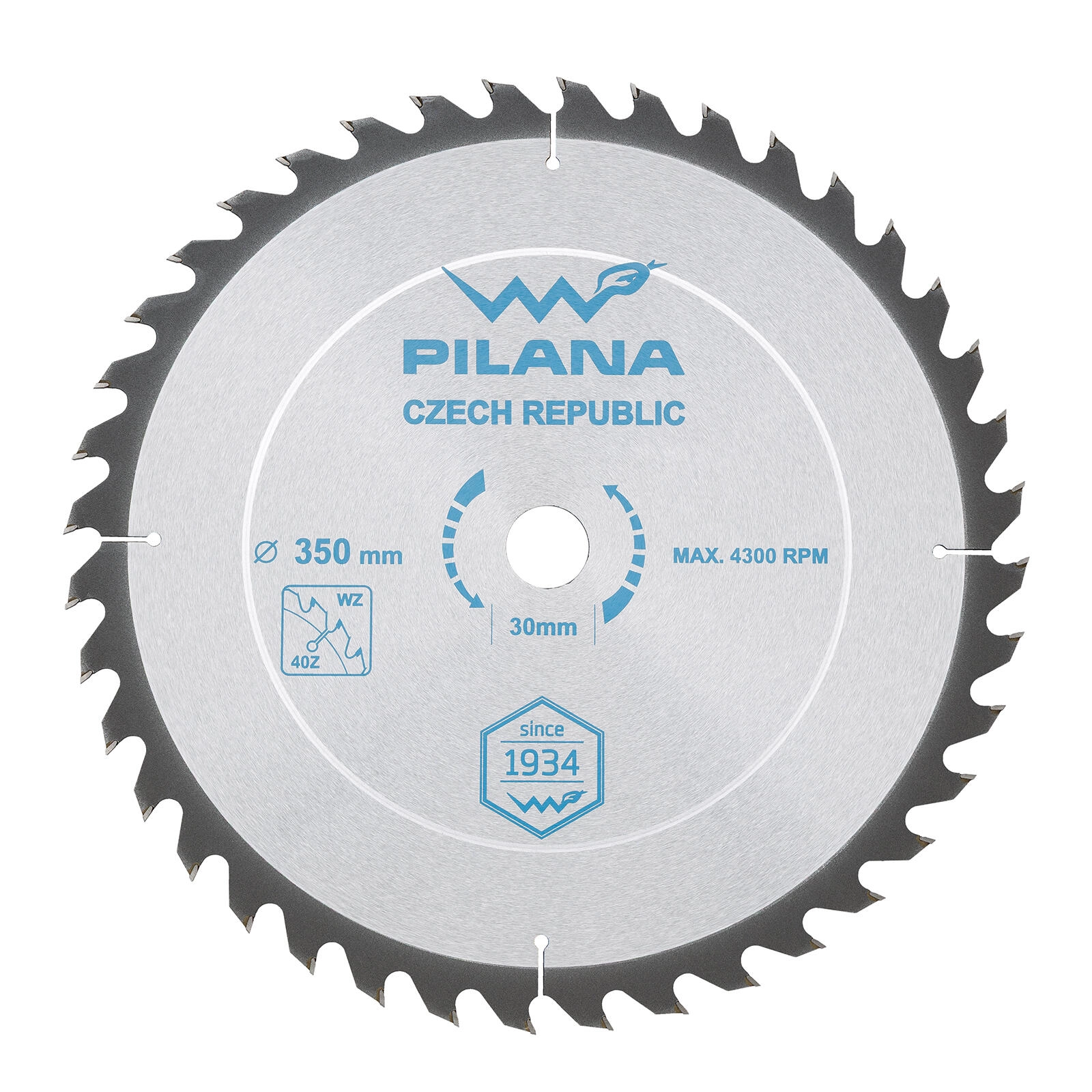 Levně Pilový kotouč PILANA SK 5255 WZ 350 × 3,0 × 30, 40 zubů