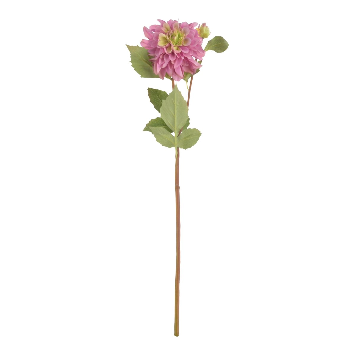 Levně Umělá květina jiřinka růžová 60 cm