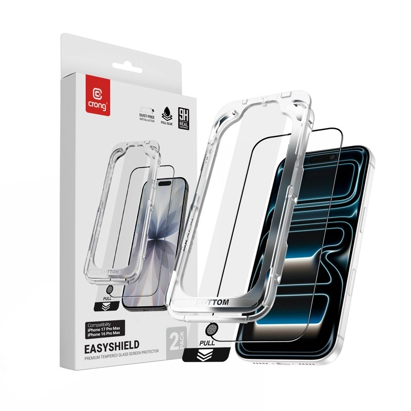 Levně Tvrzené sklo EasyShield 2‑Pack pro iPhone 17 Pro Max / iPhone 16 Pro Max (2 ks)