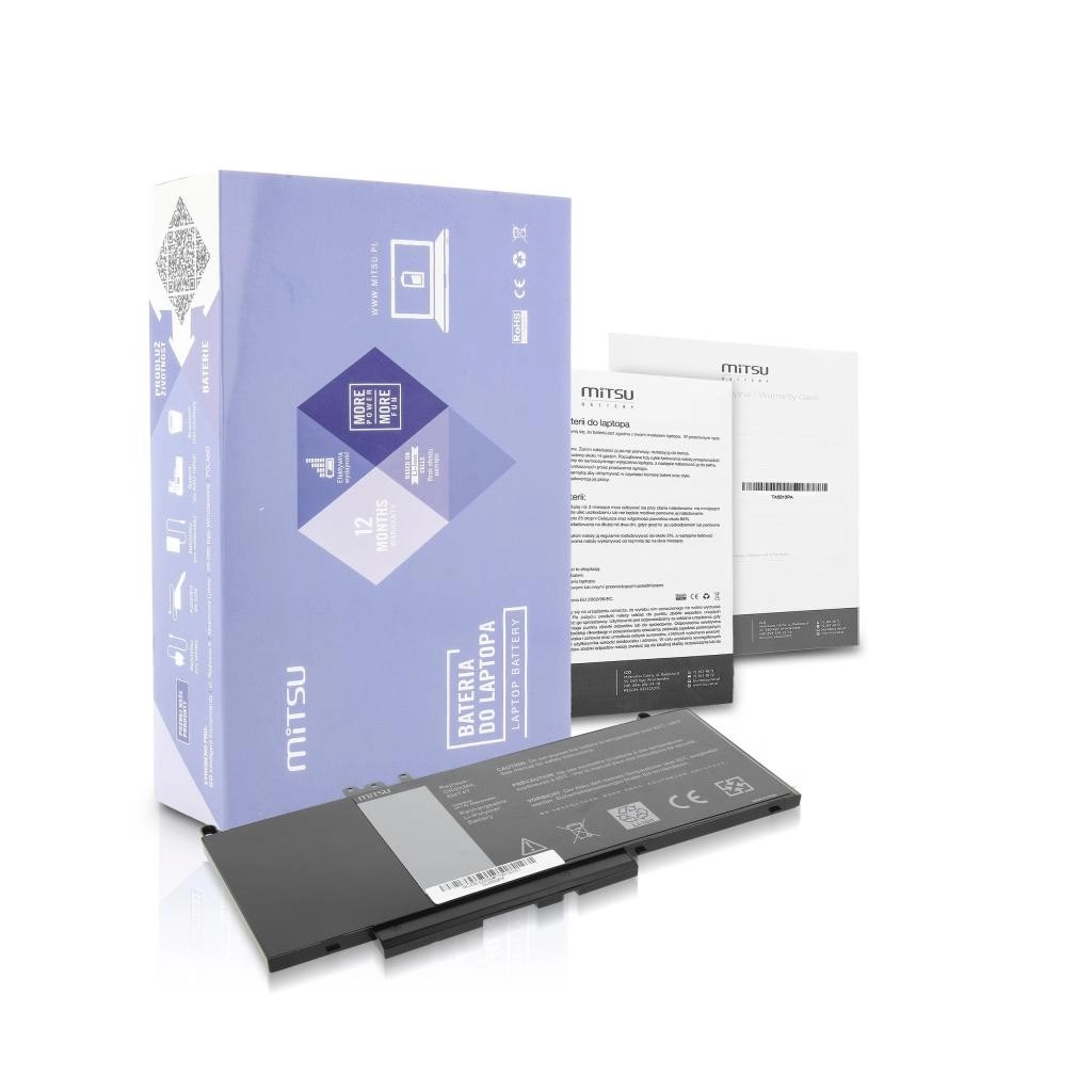 Levně Baterie pro Dell Latitude E5450 a E5550 6900mAh