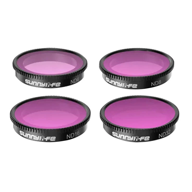 Levně *SunnyLife Sada 4 filtrů ND4+ND8+ND16+ND32 pro Insta360 GO 3/2 IST-FI9315