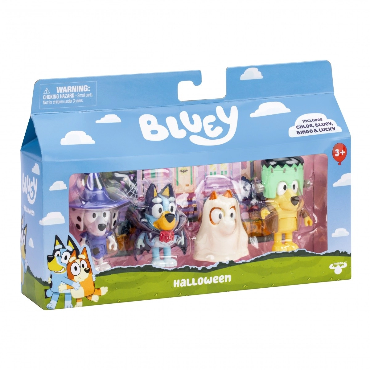 Levně Figurky Bluey - Ples v Přestrojení 4-pack