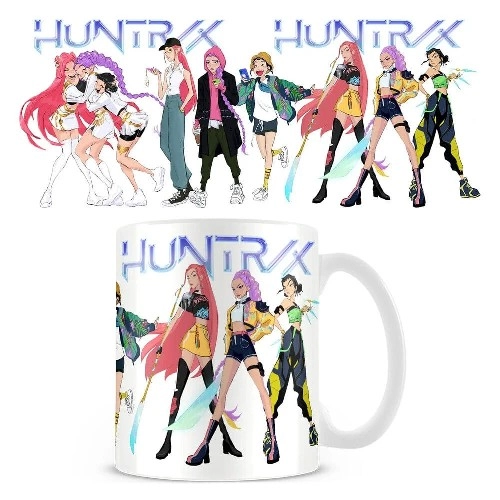 Pyramid International Hrnek KPop Demon Hunters Huntrix bílý 325 ml