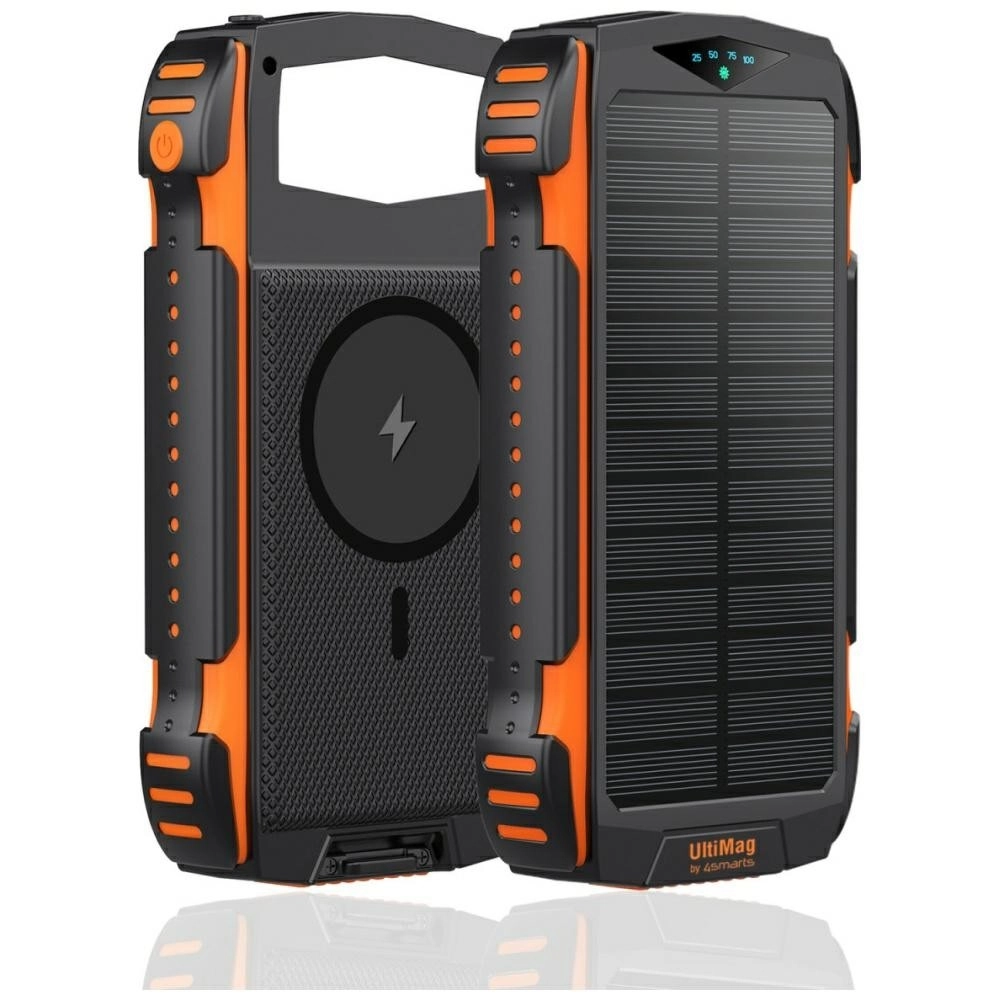 Solární powerbanka 4smarts TitanPack Rugged UltiMag 20000 mAh