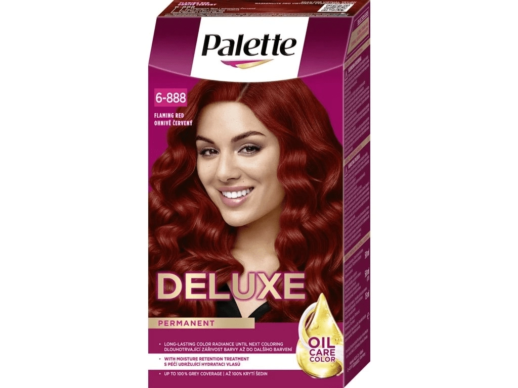 Levně Pallete Deluxe 575 Ohnivě červený