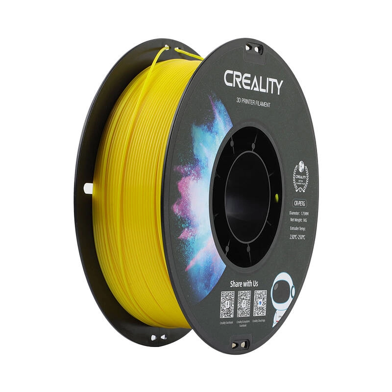 Levně Filament PETG Creality žlutý 1,75 mm