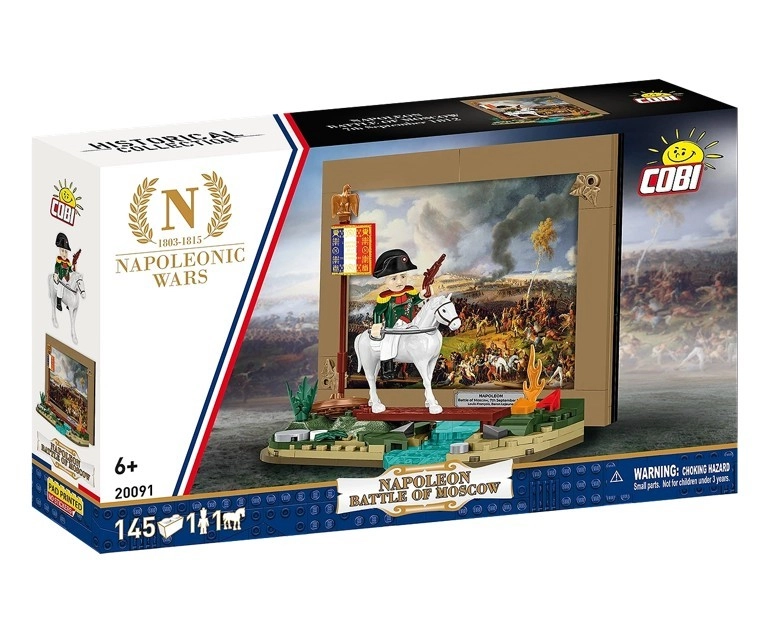 Stavebnice COBI Napoleon – bitva u Moskvy, 145 dílků