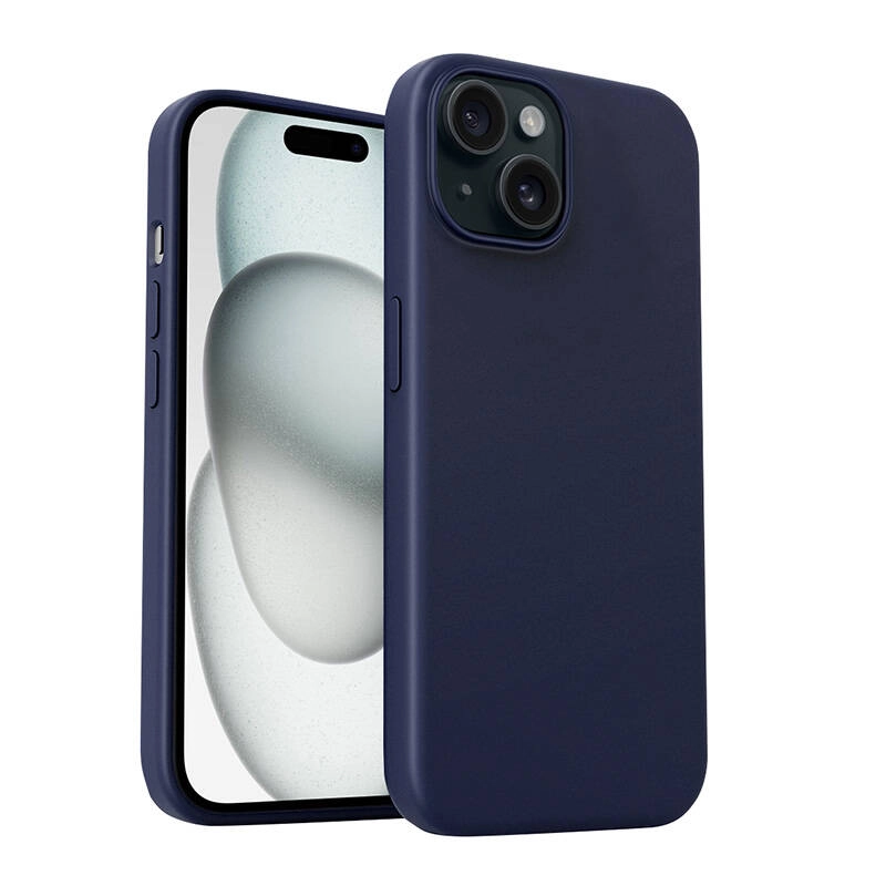 Levně Ochranné pouzdro Aukey pro iPhone 15 Plus tmavě modré