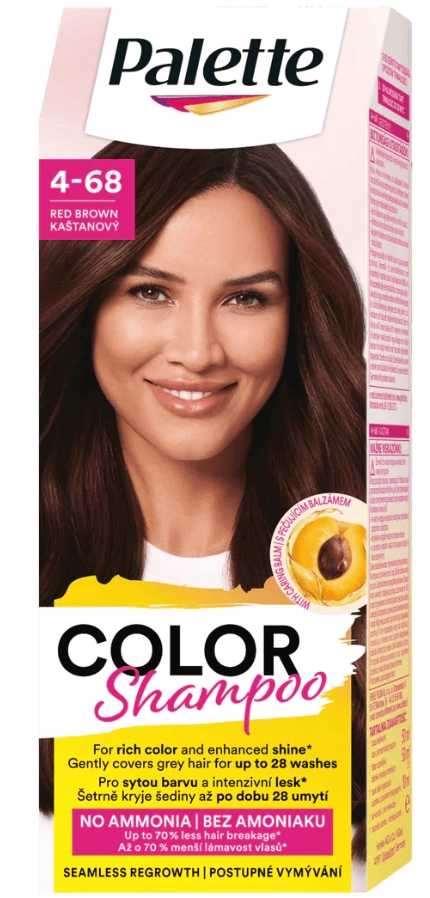 Levně Pallete Color Shampoo kaštanový 236