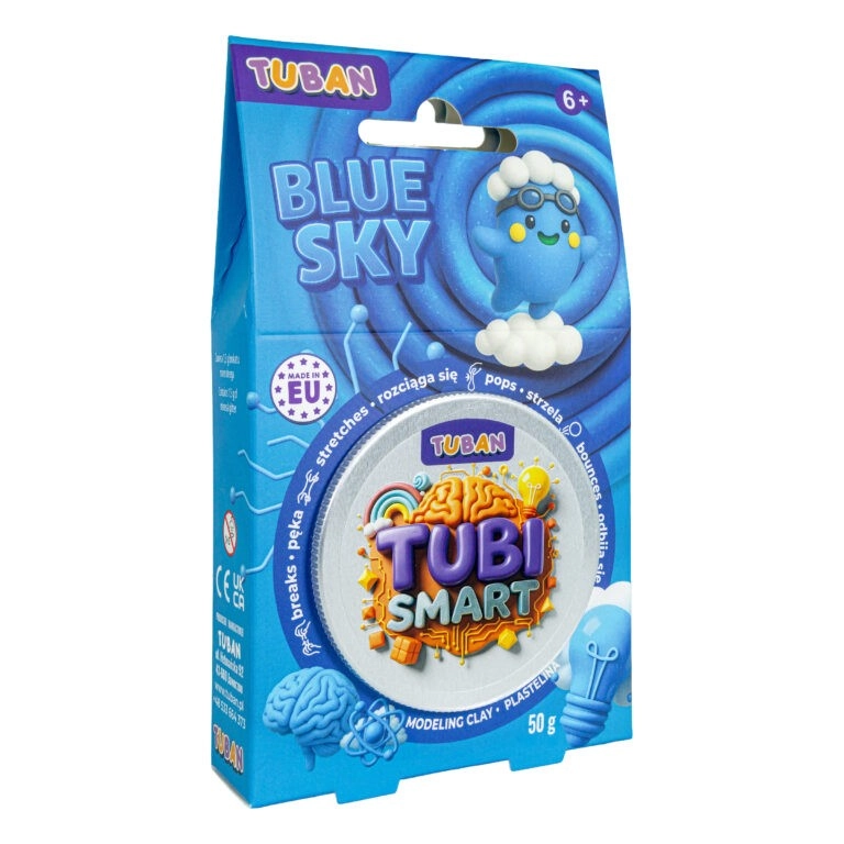 Levně TUBAN Tubi Smart Modelovací hmota Blue Sky 50g