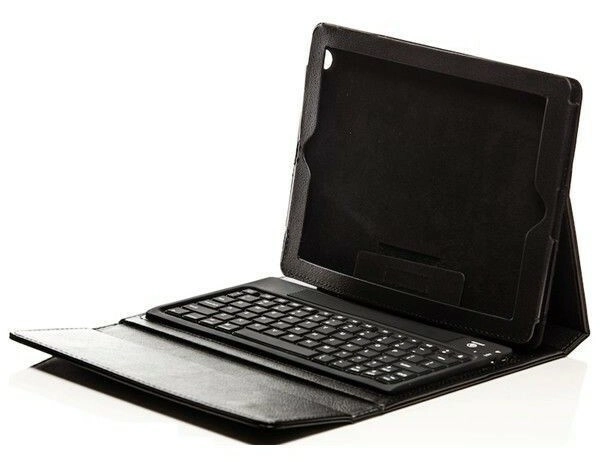 Levně Remax klávesnice s pouzdrem pro iPad 2/3 – černá