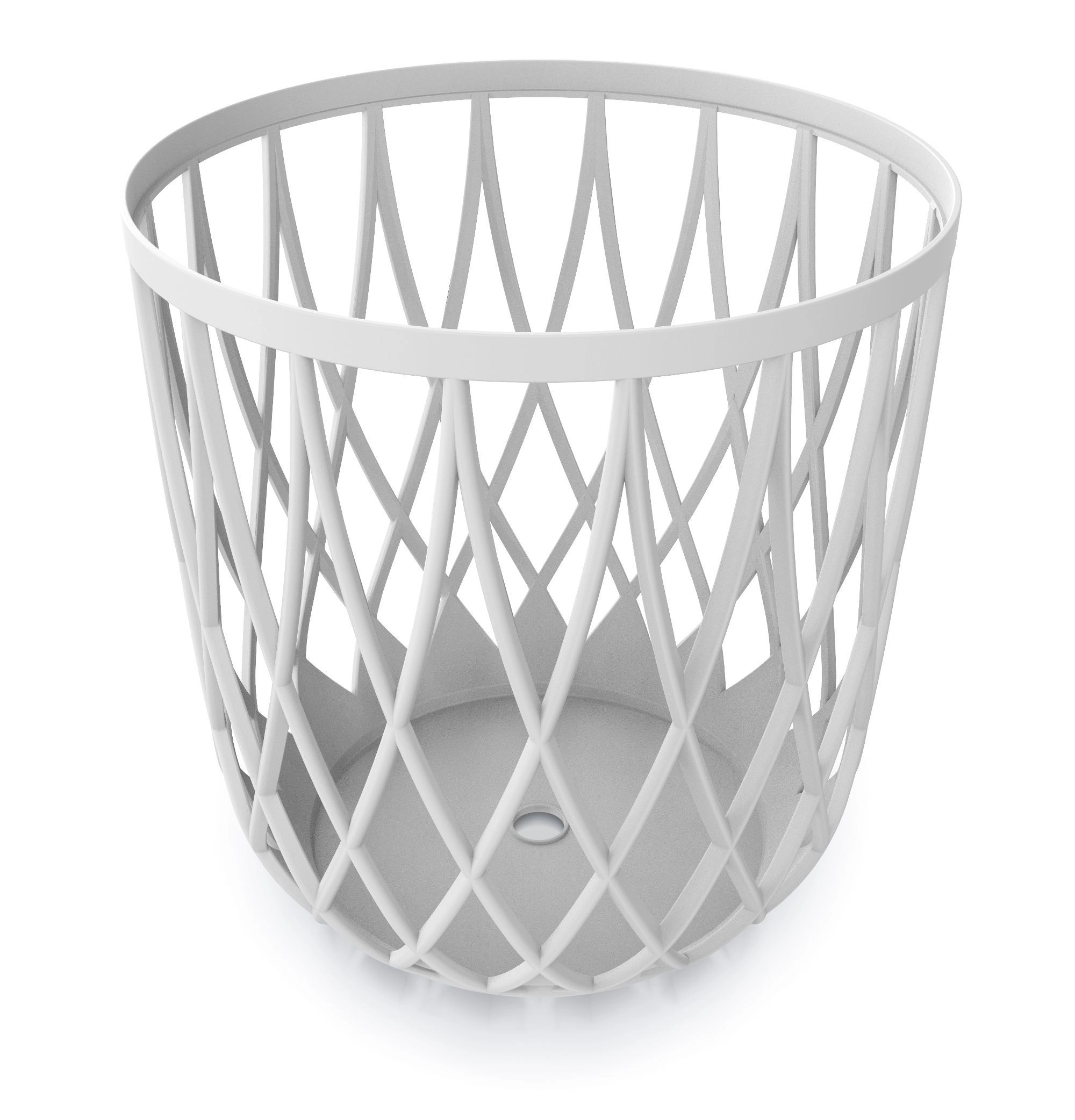 Levně Prosperplast Univerzální koš UNIQUBO 55 l barva bílá