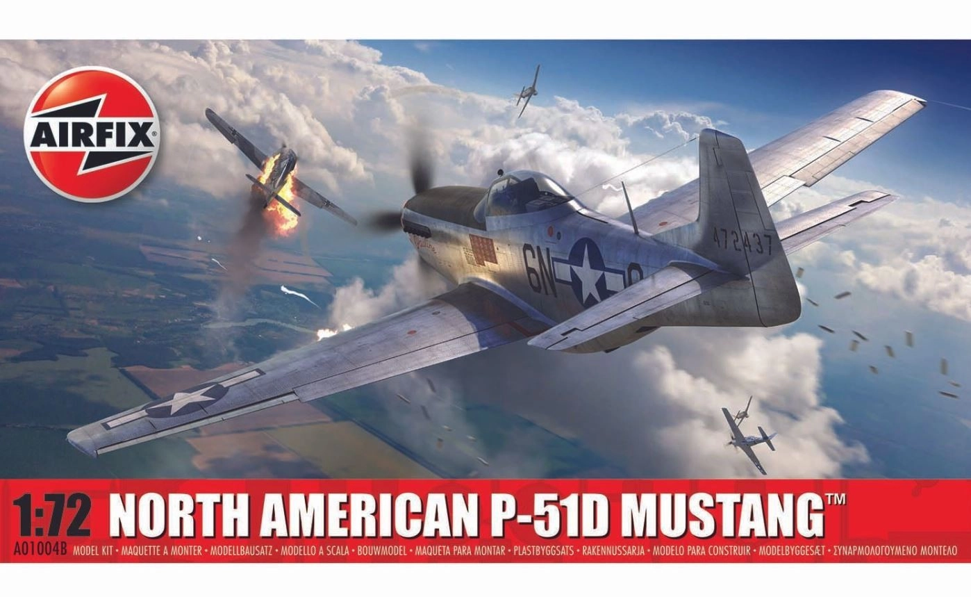 Levně Airfix North American P 51D Mustang A01004 1:72
